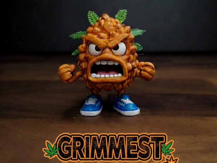 Miniatura 1 do modelo 3D The Grumpy Bud – Grimme Hanf-Knolle