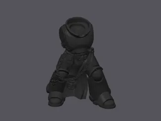 Dark Crusader Knight Torso – Power Armor 1