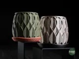 Minimalist Planter with Modern Pattern Design