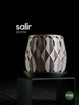 Minimalist Planter with Modern Pattern Design