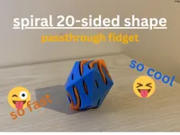 0.2mm layer, 2 walls, 20% infill