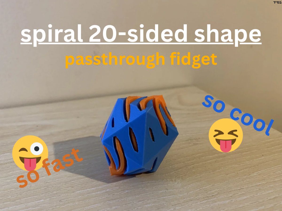 spiral 20-sided shape