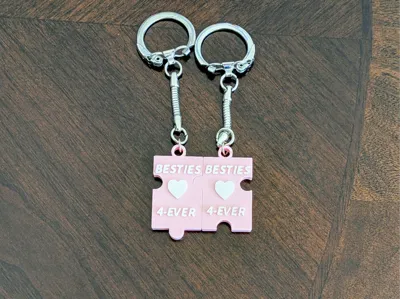 Besties 4 Ever Puzzel keychains