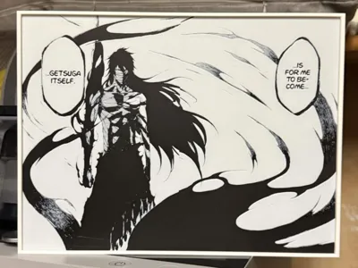 Bleach - Mugetsu Ichigo Manga Panel Hueforge