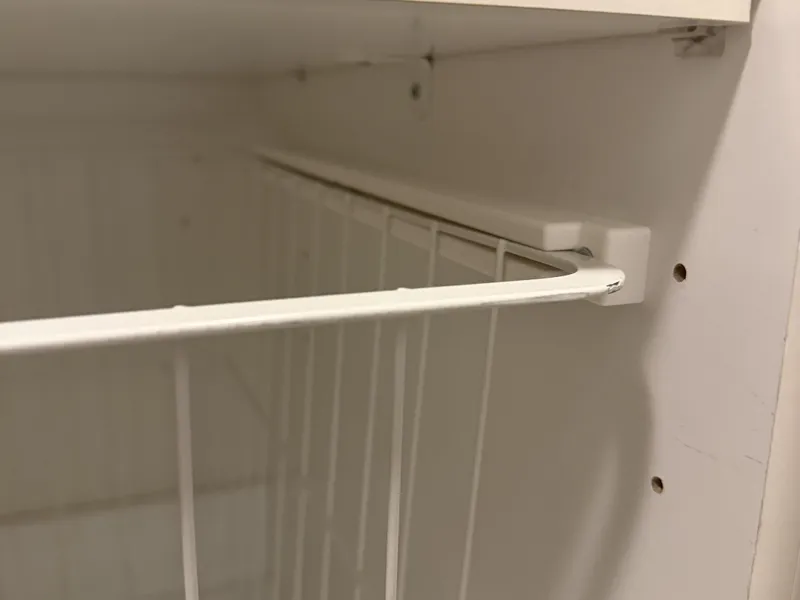 Laundry/metal basket rails