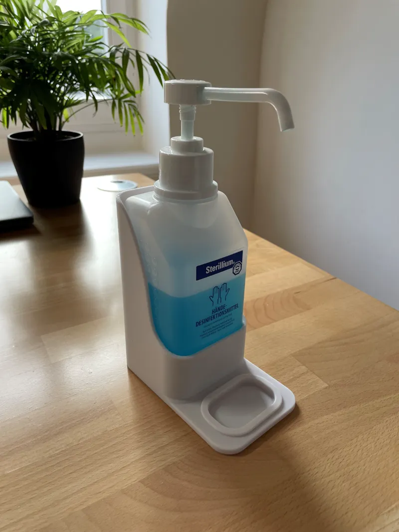 Handsanitizer Sterillium 500ml holder drip tray
