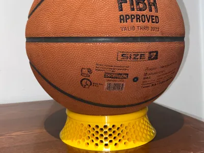 Basketball Stand - "Honeycomb Net" 