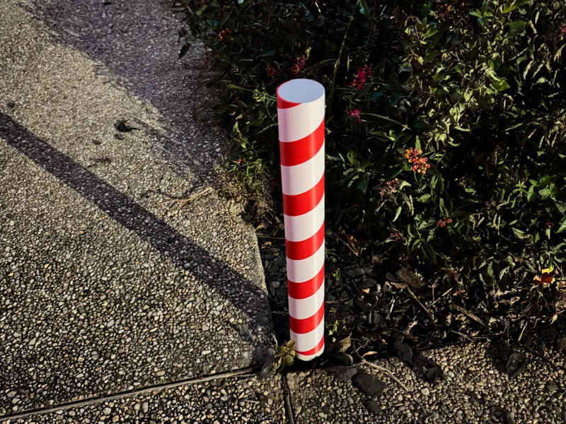 Candy Cane Yard Decoration