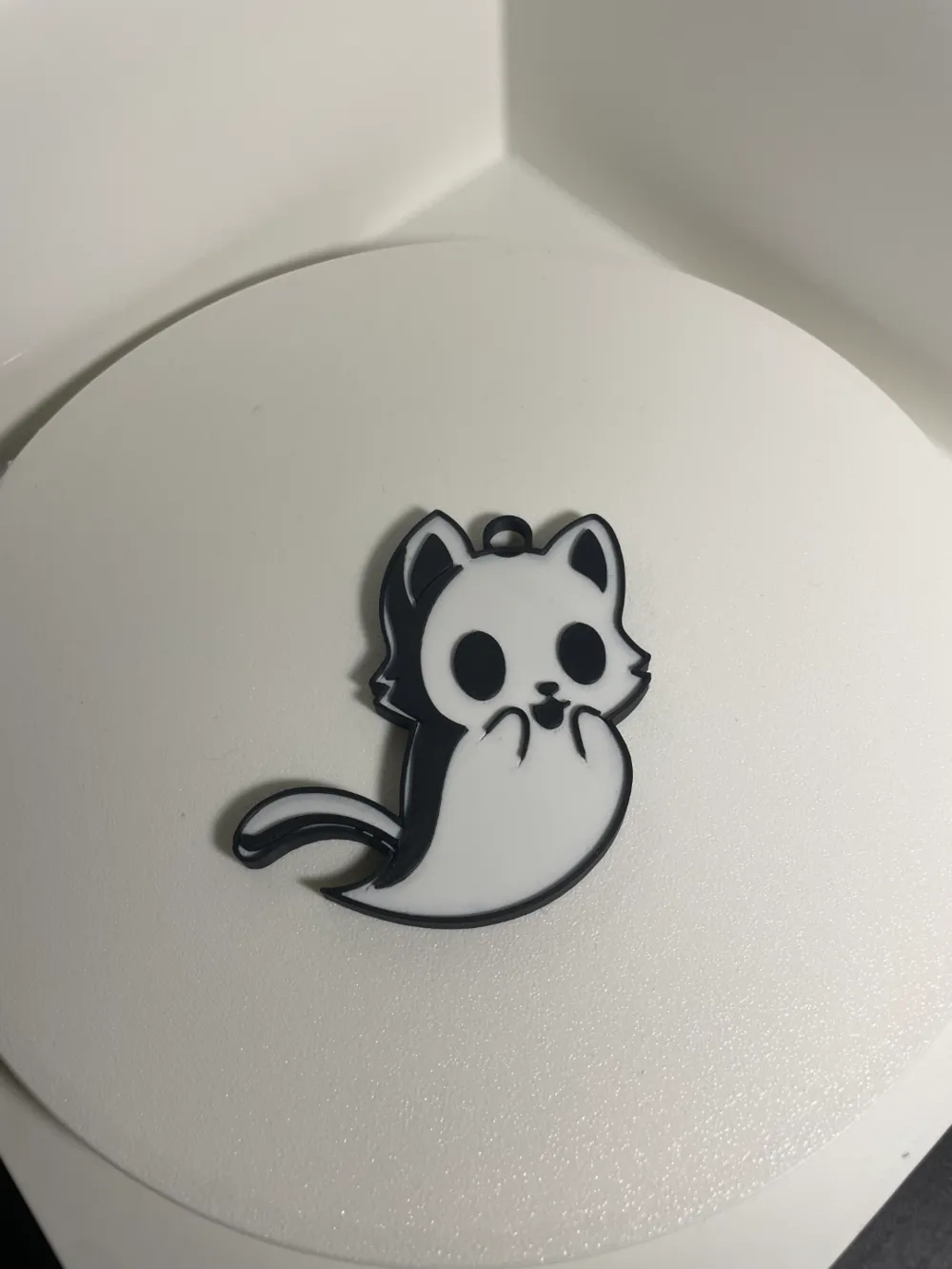 Multicolor Ghost Kitty Keychain by SkyydimMakerWorld: Download Free 3D ...