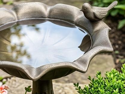 Elegant Bird Bath Garden Decor