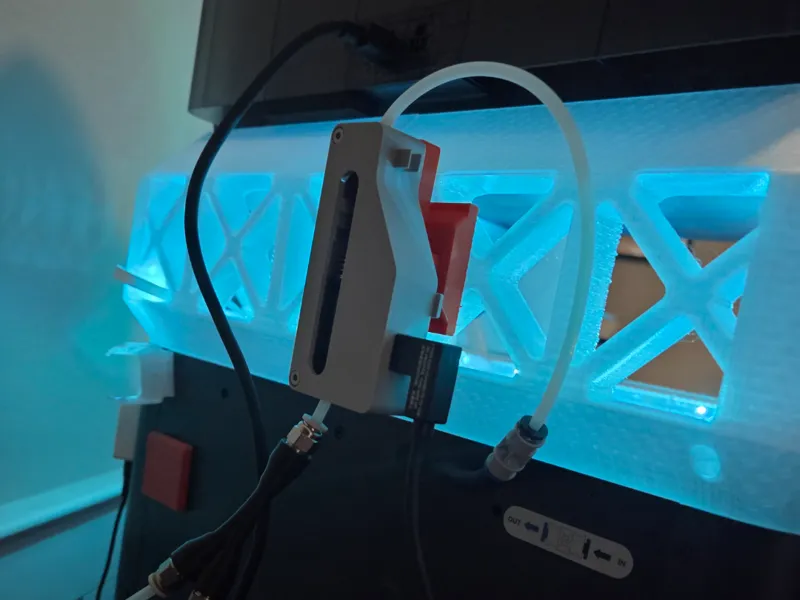 Filament Buffer Mount for V2 Vented AMS Riser