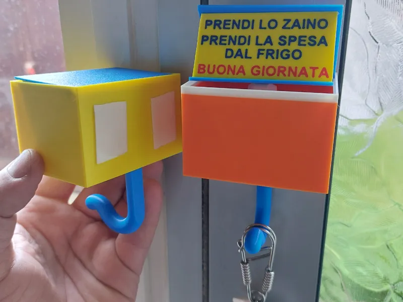 POP-UP KEYCHAIN REMINDER