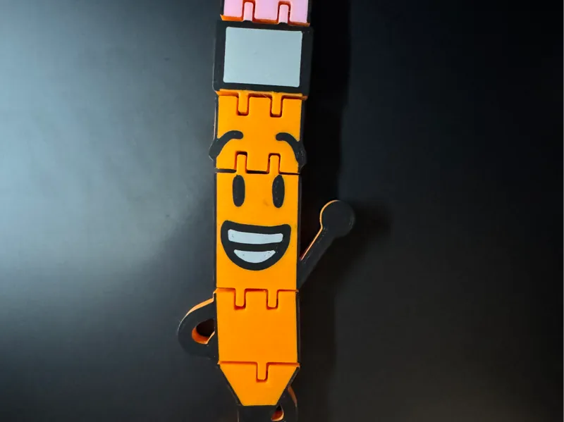 Pencil BFDI Battle for Dream Island Flexi Toy