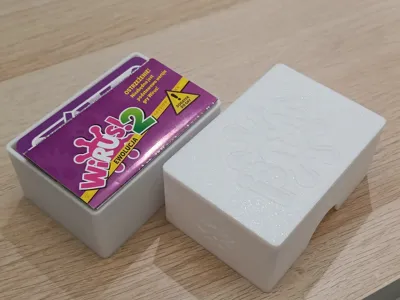 Virus Card Game Storage Box
