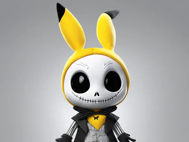 Pikachu Skellington