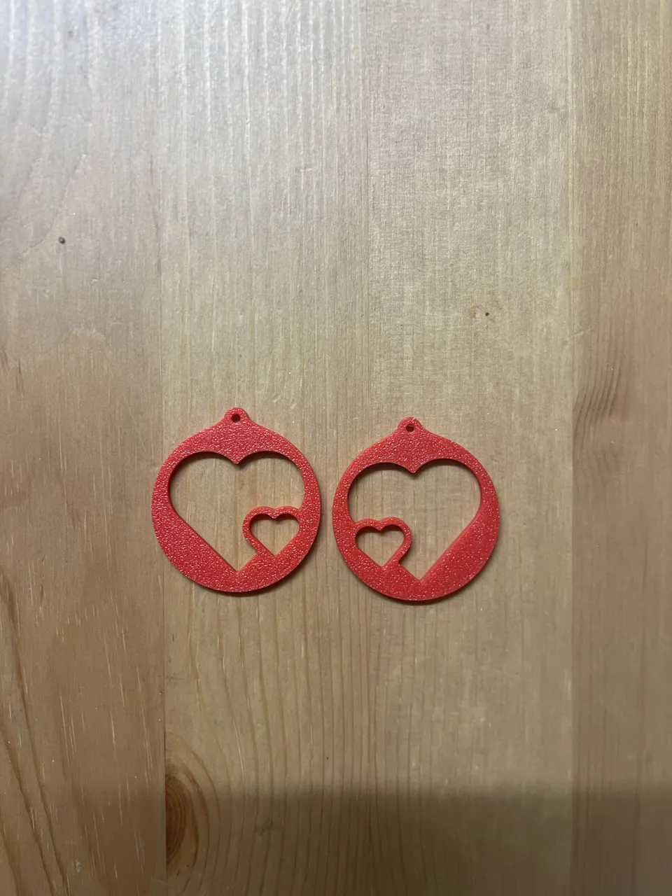 Heart Earrings view 2