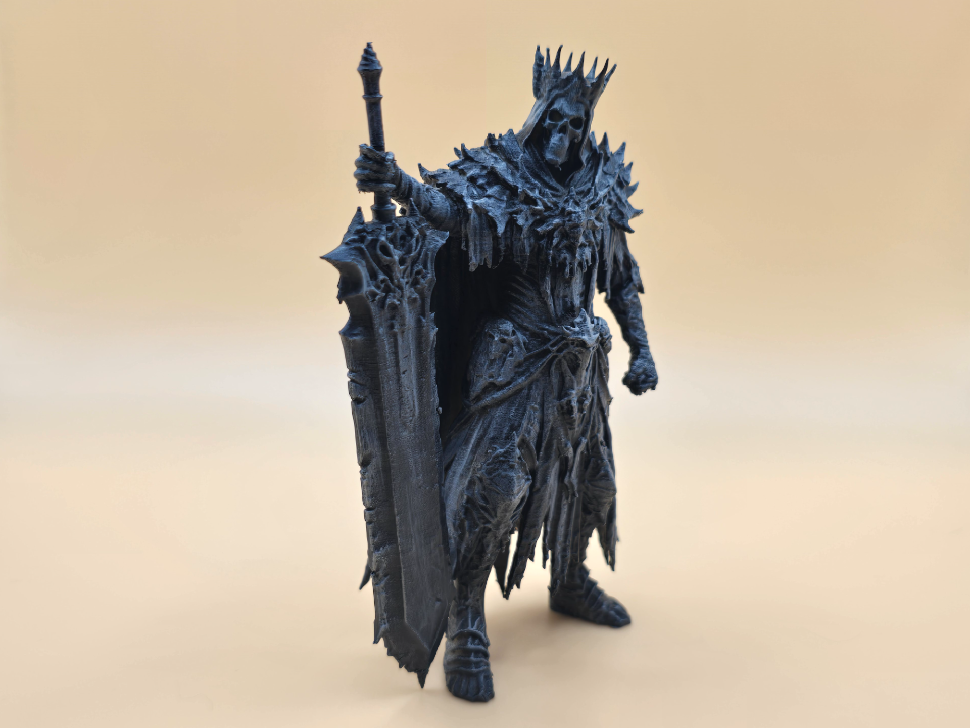 Dark Lich King – Fantasy Undead Lord Statue