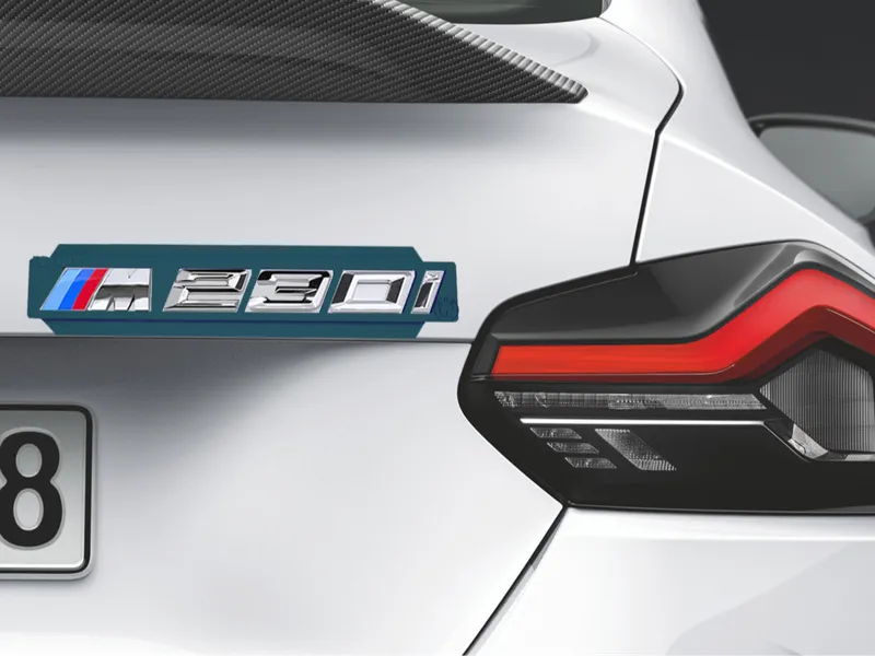 BMW Aliexpress trunk letters PERFECT POSITIONER
