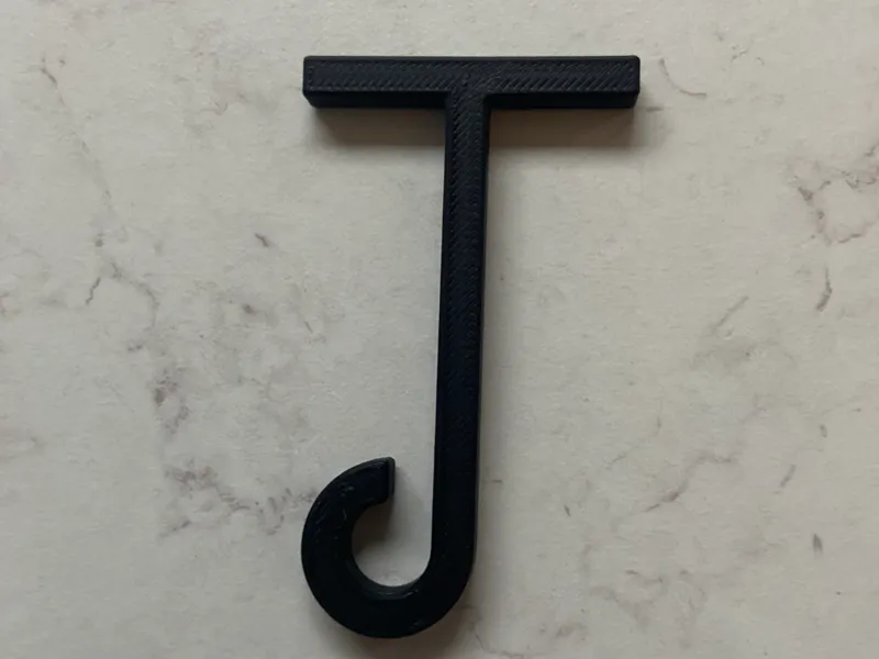 T-hooks for string lights