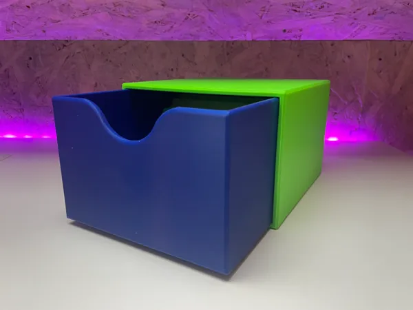 Boîte de rangement à tiroir pour fiches