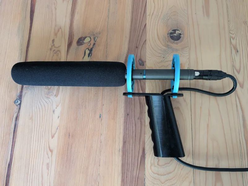 Shotgun Microphone Pistol Grip with Dampeners
