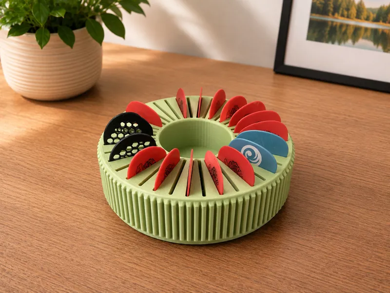 Radial Guitar Pick Holder
