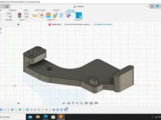 ender 3v2 fan mount v2