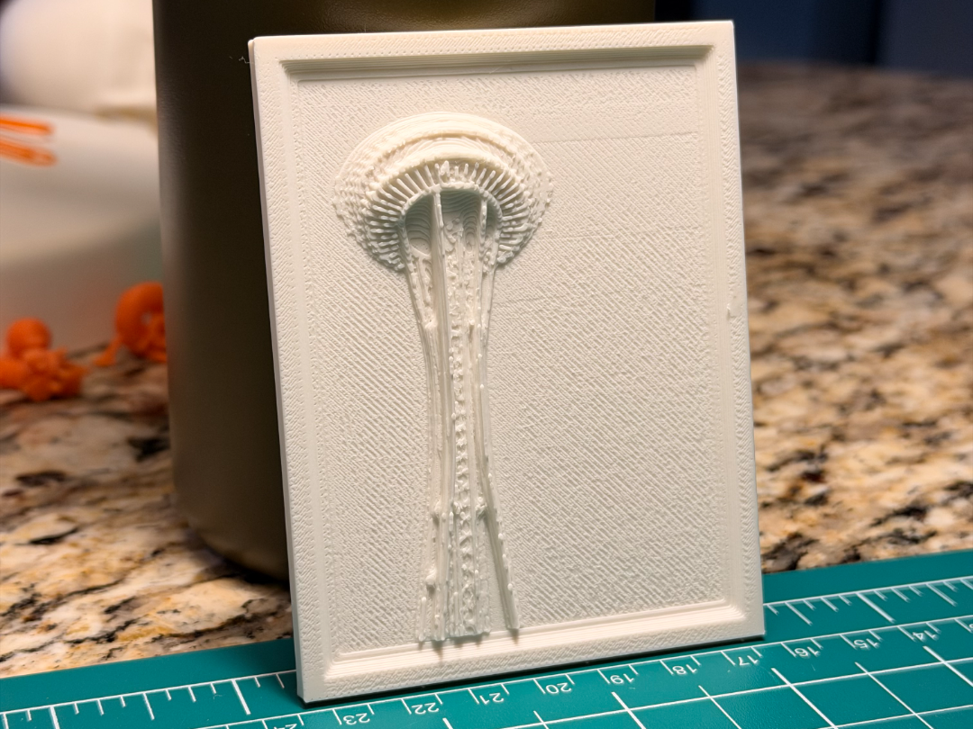 Space Needle Relief