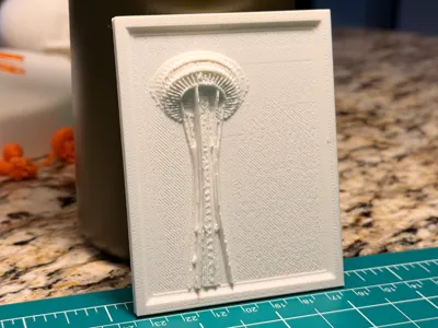 Space Needle Relief