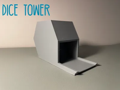 Hexagon Dice Tower, Catan Inspired