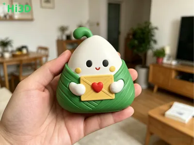 Zongzi Affection Dragon Boat Festival Soft and Cute Zongzi Figure Ornament