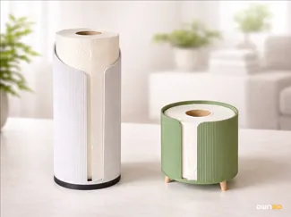 Parametric Paper Roll Holder