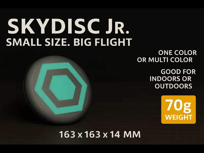 SkyDisc Jr The Ultimate Mini Frisbee
