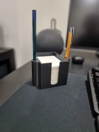 Pen and Pencil Holder with Note Cards