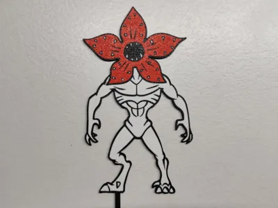 stranger things demogorgon topper