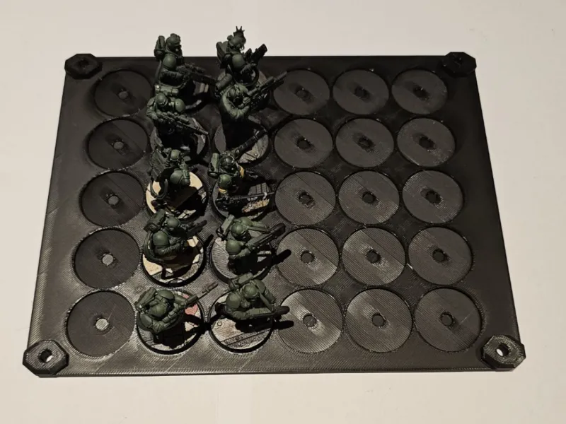 Stackable 28.5mm Minature tray
