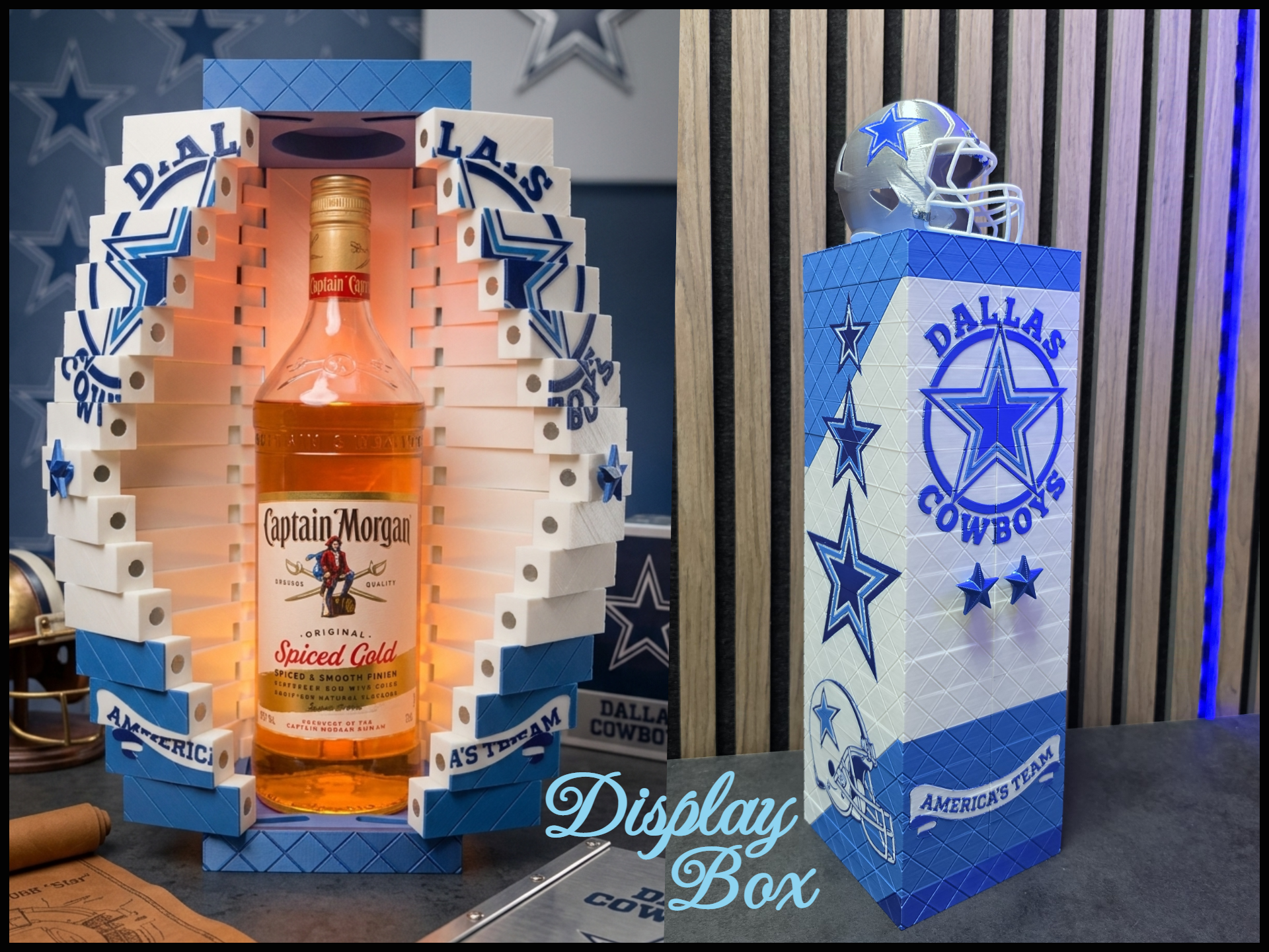Cowboys Folding Door Display Box - 1