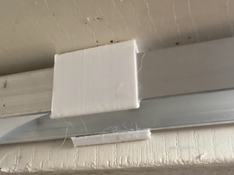 Aluminium U Channel Mount 1/2"