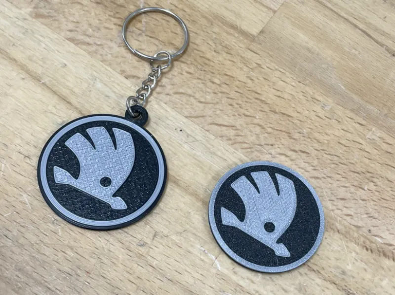 Škoda Keychain + Magnet