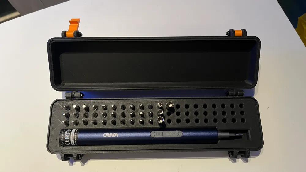 Electric Screwdriver Box Electric Screwdriver Rugged Box - Free 3D Print Model - MakerWorld