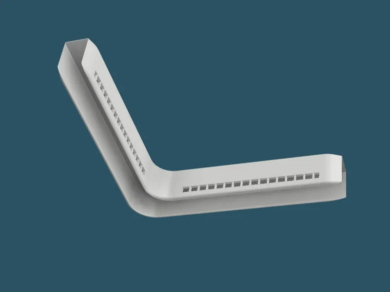 Angle portes de douche