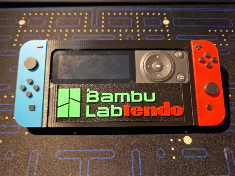 P1 Screen Decoration Bambu Labtendo Switch