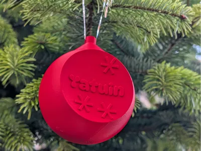 Christmas Name bauble - custom bauble generator