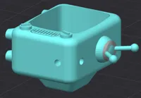 TV-part-only with keychain hole