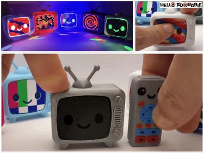 Retro TV Clicker with Optional Light