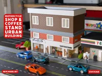 Motorcycle Shop & Coffee Stand - All Parts