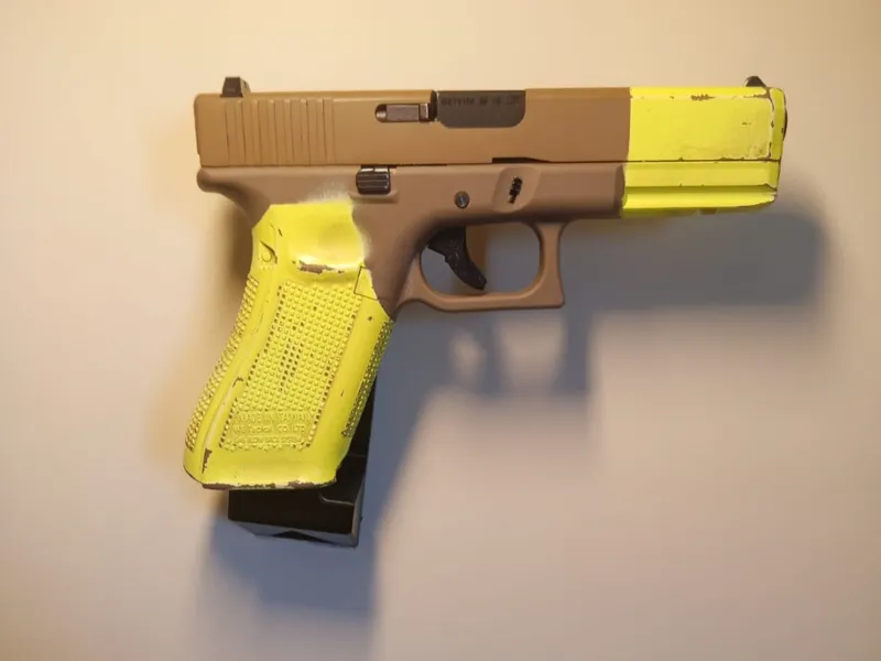 Glock/ar9 wall mount (pointing right and left)