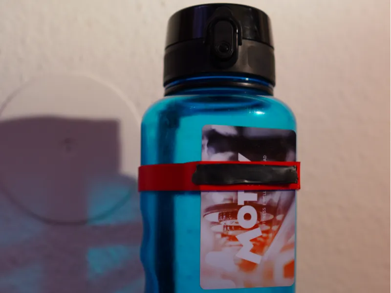 720 DGREE 1.5 Liter Water Bottle Gym Card Holder