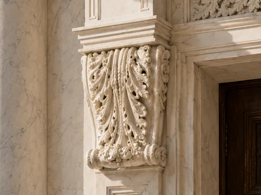 Miniature Marble Corbel