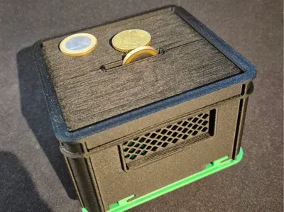 Beer Case Money Box Coin Box